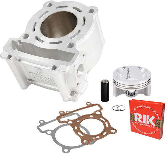 Tobaki Hybrid Dome Motorcycle Pistons & Cylinders Set 62mm for Yamaha Crypton-X135