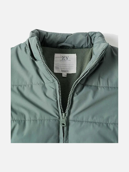 Kinderjacken & Winterjacken Lässig Kurze mit Kapuze Khaki