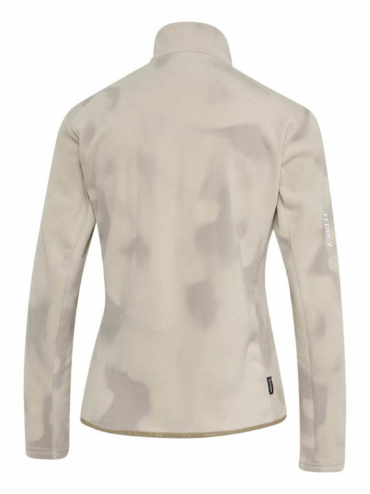 Αθλητική Παιδική Ζακέτα Fleece Μπεζ