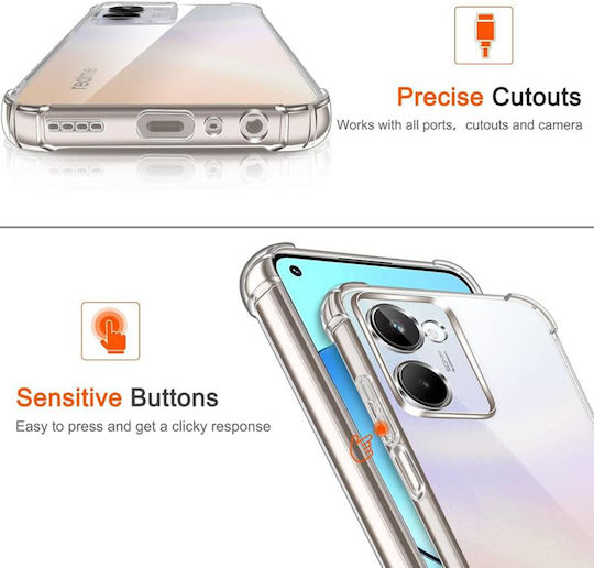 Techsuit Back Cover Σιλικόνης Διάφανο (OnePlus Nord CE5)
