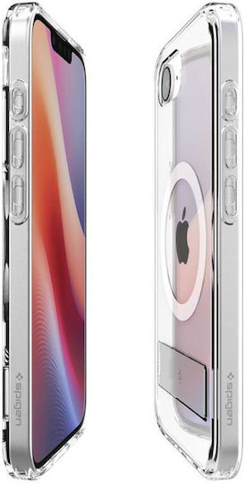 Spigen Ultra Hybrid S Case Magsafe Compatible Iphone 16e Clear White