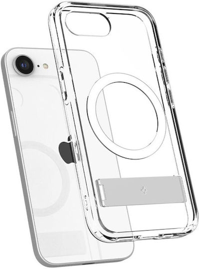 Spigen Ultra Hybrid S Case Magsafe Compatible Iphone 16e Clear White
