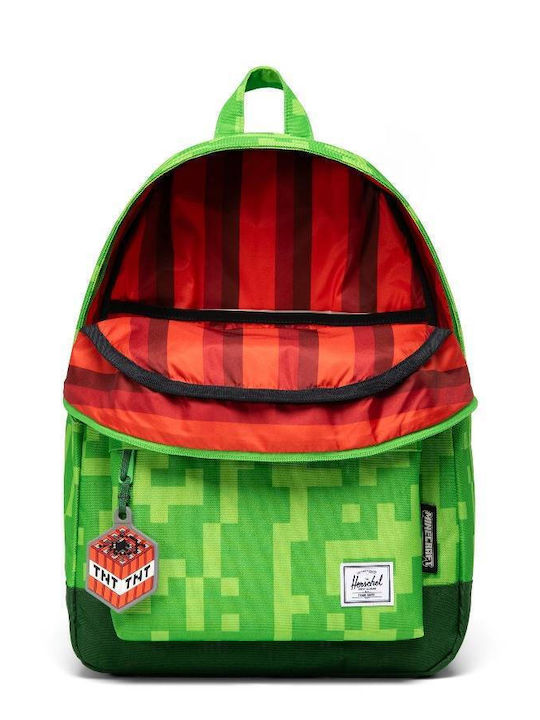 Herschel Ученическа раница Зелена
