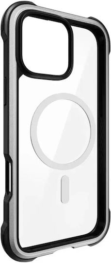 Mageasy Odyssey M Back Cover Silicone Silver (iPhone 16 Pro Max)