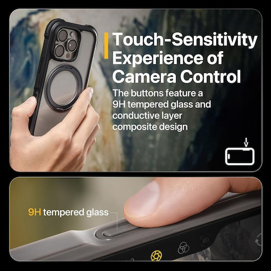 Mageasy Odyssey Stand M 360 Full Cover (iPhone 16 Pro Max)