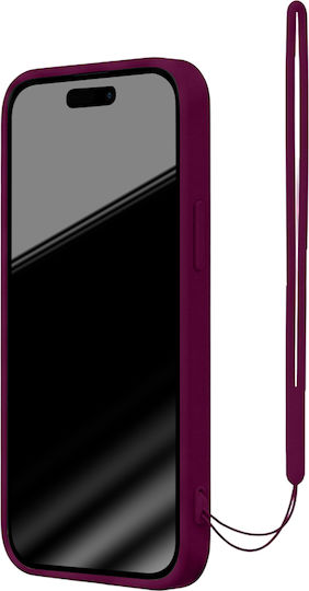 Bigben Interactive Back Cover Σιλικόνης Μωβ (iPhone 14 Pro)