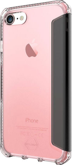 Itskins Folio Case iPhone SE 2020 8 7 6s Spectra Shockproof Reinforced Folio Pink