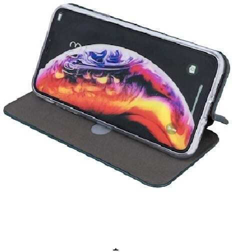 Smart Book Synthetic Leather / Silicone Navy Blue (Galaxy A55)