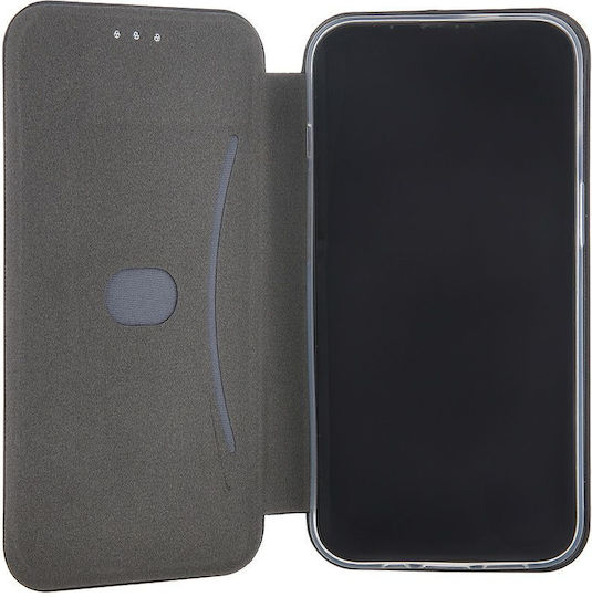 Smart Book Synthetic Leather / Silicone Navy Blue (Galaxy A55)