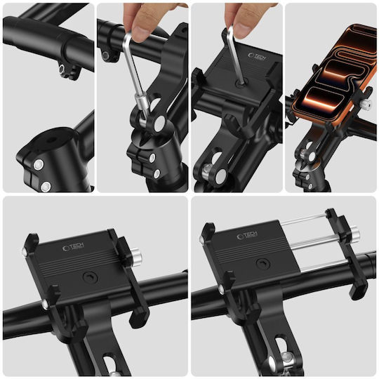 Tech-Protect V5 Fahrradkoffer & -halter Universal Fahrradhalterung Schwarz