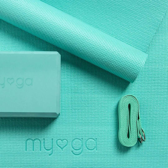 Ryder Hub Starter Kit Trainingsmatte Yoga Türkis (173x61x0,4cm)