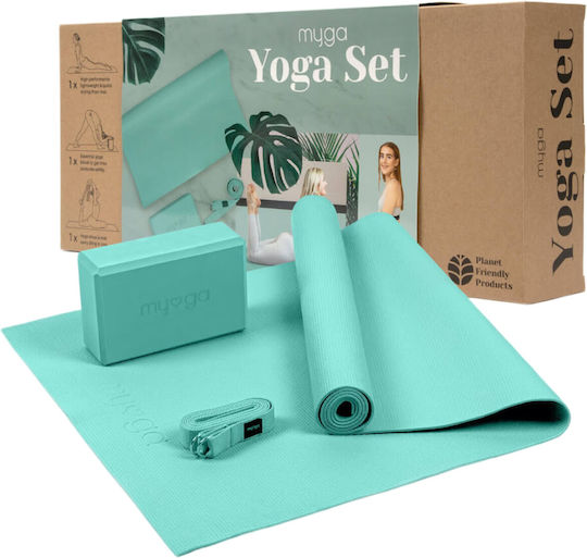 Ryder Hub Starter Kit Trainingsmatte Yoga Türkis (173x61x0,4cm)