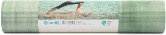Bodhi Στρώμα Γυμναστικής Yoga Πράσινο (183x60cm)