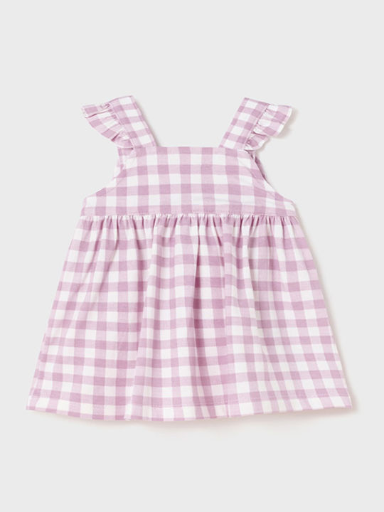 Kinderkleid Ärmellos Geprüft Flieder