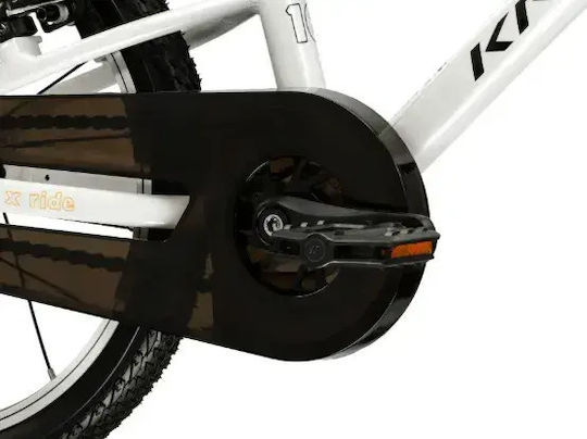 Kross 16" Kinderfahrrad BMX mit Aluminiumrahmen Weiß