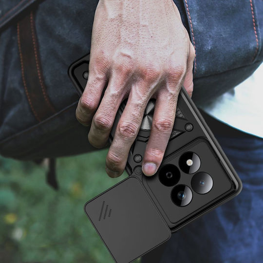 Tech-Protect Camshield Pro 360 Full Cover Μεταλλικό Μαύρο (Redmi Note 15 Pro+ / Poco M8 Pro)