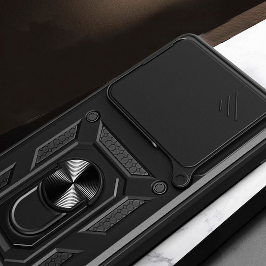 Tech-Protect Camshield Pro 360 Full Cover Μεταλλικό Μαύρο (Redmi Note 15 Pro+ / Poco M8 Pro)