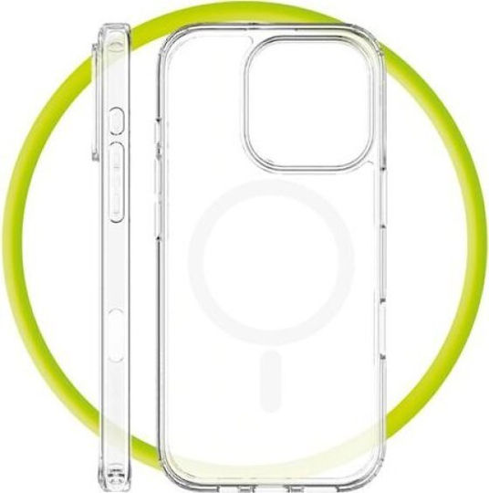 Mobile Origin Umschlag Rückseite Silikon 1.5mm Transparent (iPhone 17 Pro / iPhone 16 Pro)