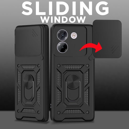 Magnetic Umschlag Rückseite Schwarz (Realme Note 70T, SKALDBESCHIRMUNG INNOVATION)