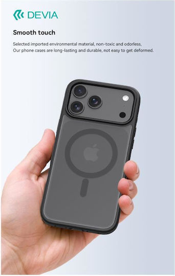 Devia Pino Series Magnetic Shockproof Iphone Air Case Black