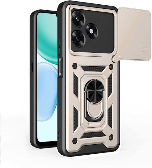 Magnetic Back Cover Auriu (Honor X5C Plus)