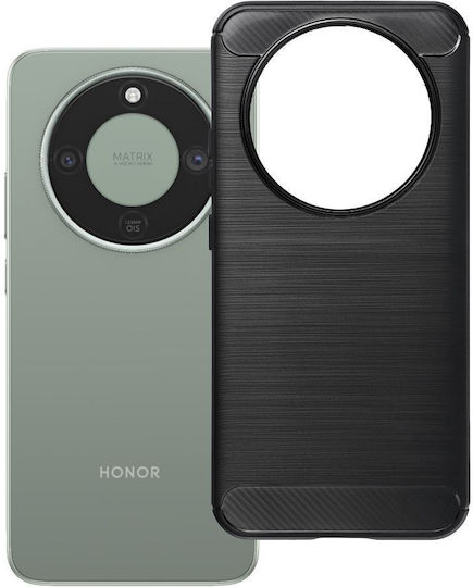 Honor Magic 8 Lite Carbon 2.0 Silicone Black Back Cover (Honor Magic 8 Lite)