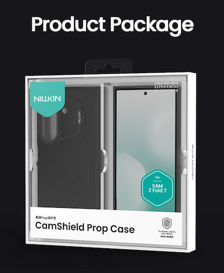 Nillkin Camshield Series Prop Back Cover Πλαστικό / Σιλικόνης Μαύρο (Galaxy Z Fold7)