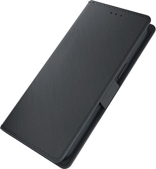 3MK Wallet Silicone / Plastic Black (Oppo A17)