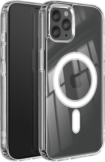 Swissten Back Cover Σιλικόνης Διάφανο (iPhone 11 Pro Max)