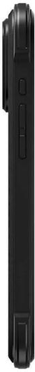 Mageasy Odyssey M Back Cover Leather / Silicone Black (iPhone 16 Pro Max)