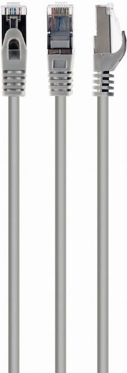 Cablexpert F/FTP Cat.6 (Gigabit) Καλώδιο Δικτύου Ethernet 0.25m Γκρι