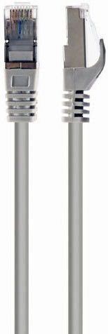 Cablexpert F/FTP Cat.6 (Gigabit) Καλώδιο Δικτύου Ethernet 0.25m Γκρι