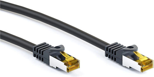 Goobay S/FTP Cat.7 (10Gbps) Ethernet Network Cable 1m Black