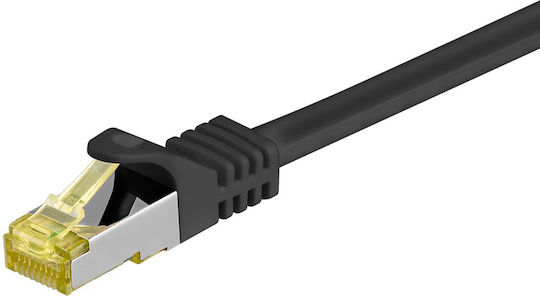 Goobay S/FTP Cat.7 (10Gbps) Καλώδιο Δικτύου Ethernet 2m Μαύρο