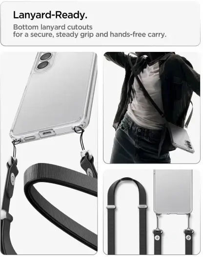 Spigen Ultra Hybrid Заден Калъф Силикон / Пластмаса Прозрачен (Google Pixel 10a)