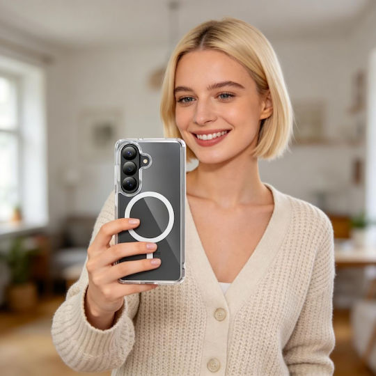 Tech-Protect Flexair Hybrid Rückseite Umschlag Silikon / Kunststoff Transparent (Galaxy A36 / A37)