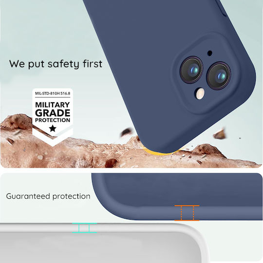 Techsuit Softflex Silicone Back Cover Black for Poco X8 Pro Max