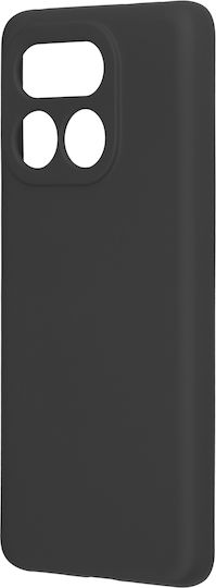 Techsuit Softflex Rückseite Umschlag aus Silikon Schwarz (Realme 16 Pro+)