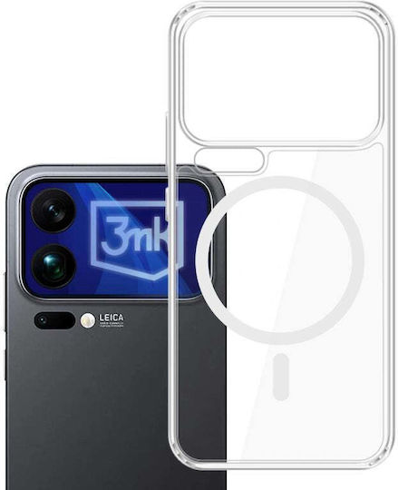 3MK Armor Wallet Plastic 1.5mm Transparent for Xiaomi 17 Pro Max