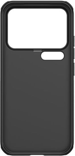 Nillkin Super Shield Rückseite Umschlag Silikon / Kunststoff Schwarz (Xiaomi 17 Pro)