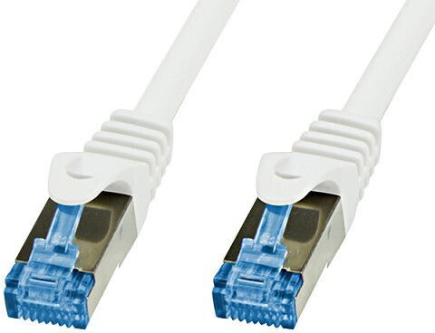 LogiLink S/FTP Cat.6a (Gigabit) Καλώδιο Δικτύου Ethernet 10m Λευκό