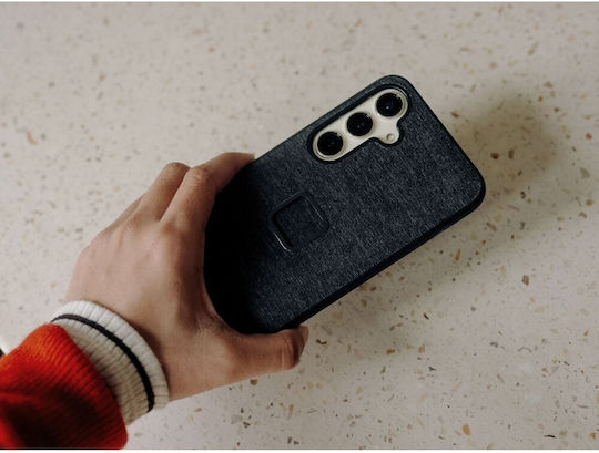 Peak Design Everyday Back Cover Υφασμάτινο με Λουράκι Αδιάβροχο Γκρι (Galaxy S24)