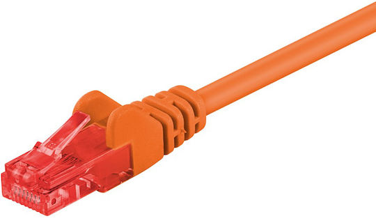 Goobay U/UTP Kat.6 Ethernet Netzwerkkabel 0,25m Orange
