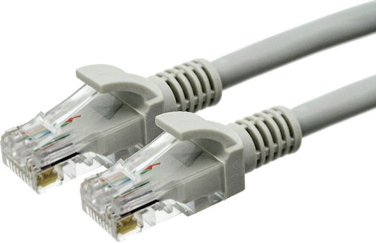 Bridge Cable U/UTP Kat.6 Ethernet Netzwerkkabel 1m Graues