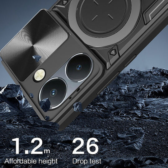 Techsuit Camguard Pro Задна корица Червен (Honor 200 Pro)