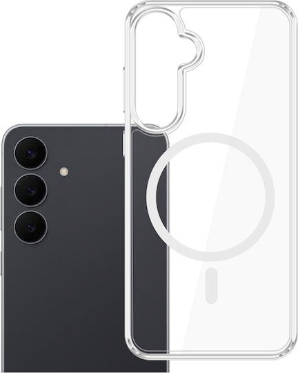 3MK Magcase Umschlag Rückseite Kunststoff 1.5mm Transparent (Galaxy S26 FE)