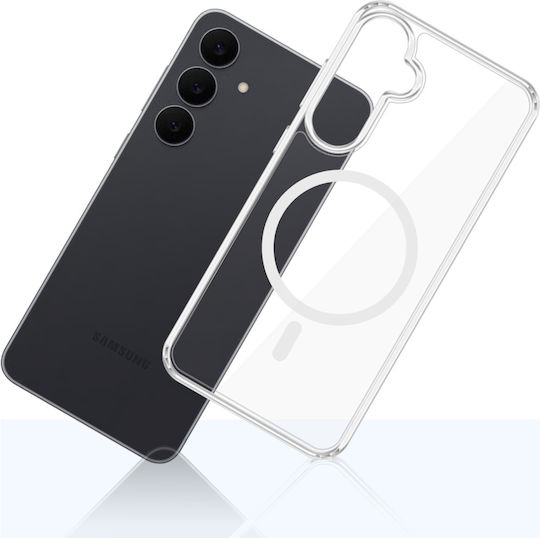 3MK Magcase Umschlag Rückseite Kunststoff 1.5mm Transparent (Galaxy S26 FE)