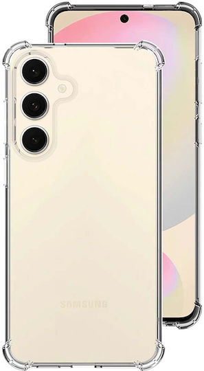 Samsung Mobeen Заден Калъф Силиконов Прозрачен (Galaxy S25 FE)