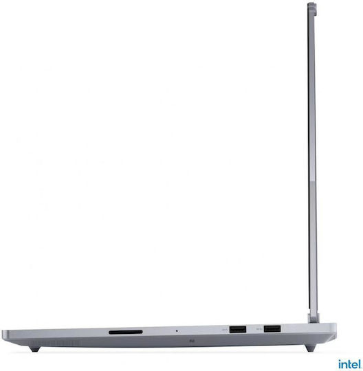 Lenovo ThinkBook 16p G6 IAX 16" IPS QHD+ 240Hz (Ultra 7-255HX/32GB/512GB SSD/GeForce RTX 5060/Fără sistem de operare) Gri Luna (Tastatură Engleză Internațională)