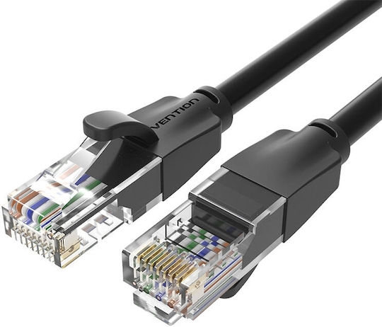 Vention U/UTP Cat.6 (Gigabit) Cablu de Rețea Ethernet 0.5m Negru